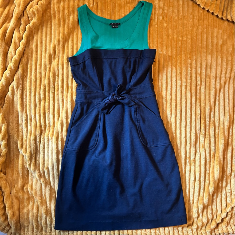 THEORY Colorblock Dress